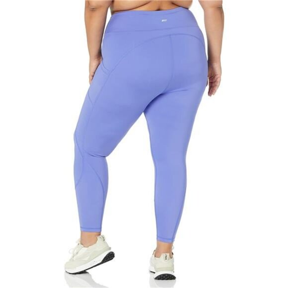 High Rise Sculpt Workout Leggings with Pockets Full Length Plus Size Activewear - Picture 6 of 8